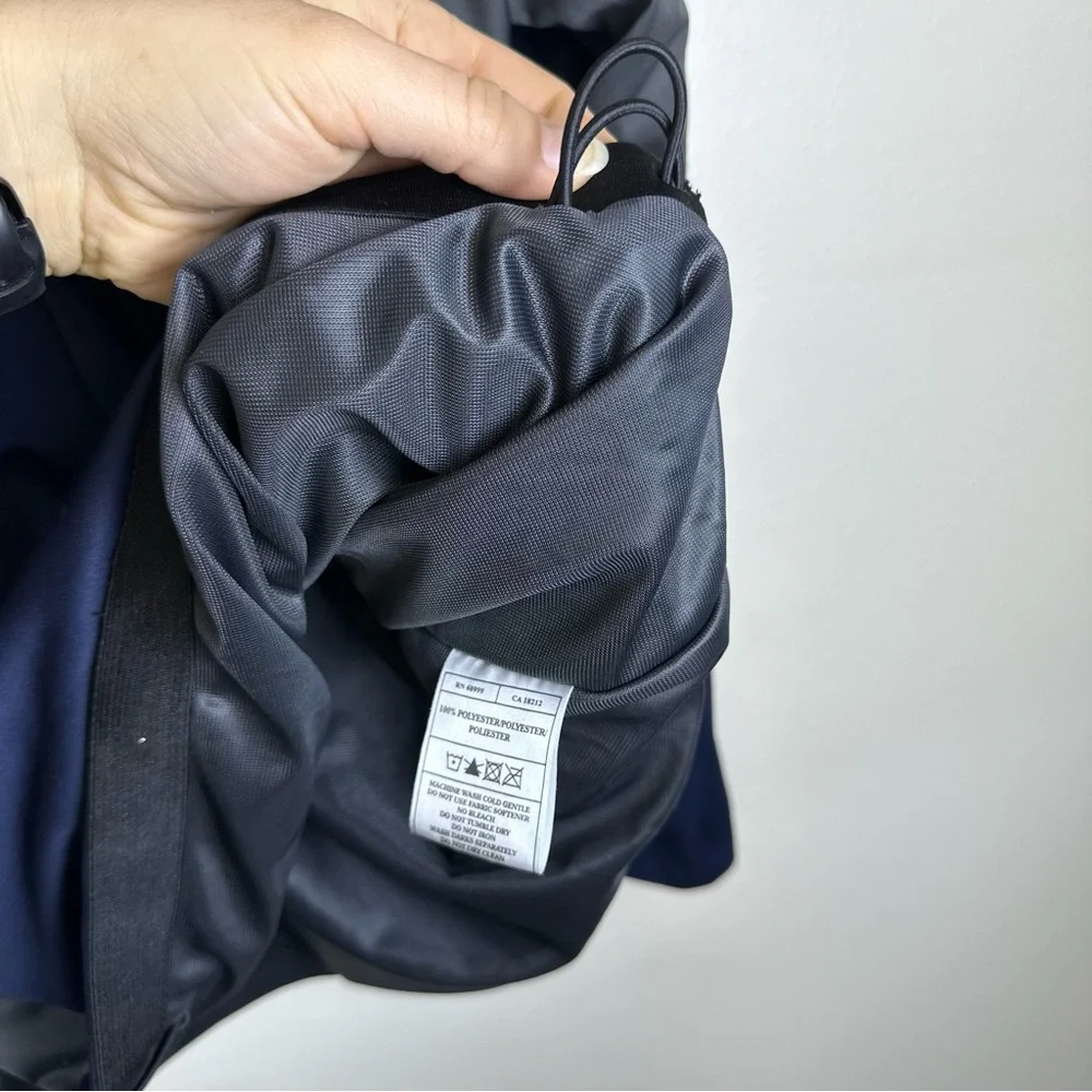 ANTIGUA MN Twins MLB Baseball Men's L Navy Full Zip Windbreaker Jacket - Picture 5 of 9